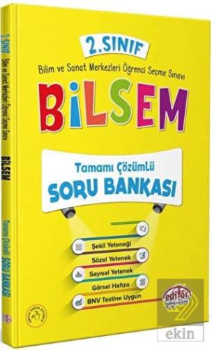2. Sınıf BİLSEM Tamamı Çözümlü Soru Bankası Editör