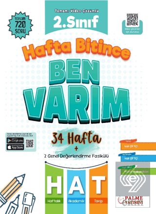 2. Sınıf Hafta Bitince Ben Varım (34 Hafta)