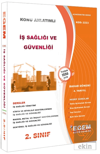 2. Sınıf İş Sağlığı ve Güvenliği Bahar Dönemi (222
