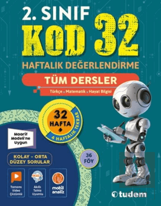 2. Sınıf Kod 32 Tüm Dersler Haftalık Değerlendirme