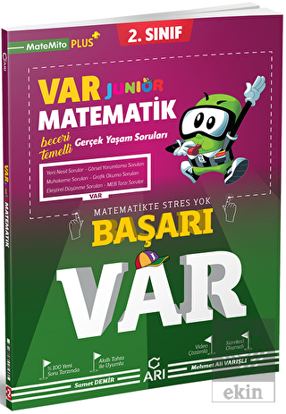 2. Sınıf Matematik Var Junior Soru Bankası