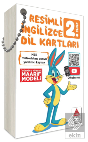 2. Sınıf Resimli İngilizce Dil Kartları