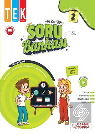 2. Sınıf Tek Tüm Dersler Yeni Nesil Soru Bankası