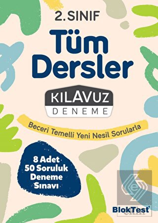 2. Sınıf Tüm Dersler Kılavuz Deneme
