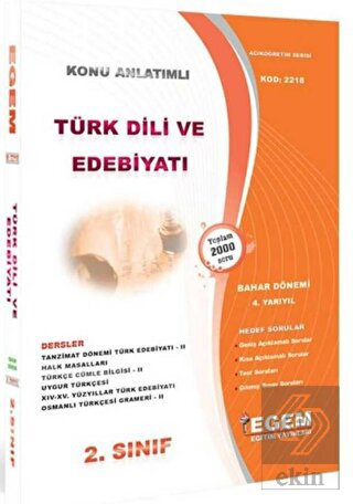 2. Sınıf Türk Dili Ve Edebiyatı Bahar Dönemi Konu