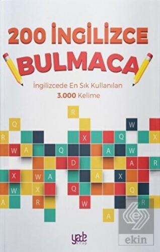 200 İngilizce Bulmaca