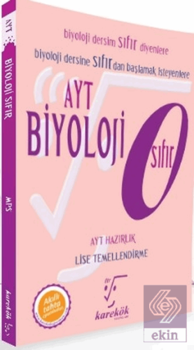 2018 AYT Biyoloji Sıfır