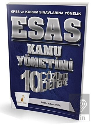 2018 Esas Kamu Yönetimi 10 Çözümlü Deneme KPSS ve 