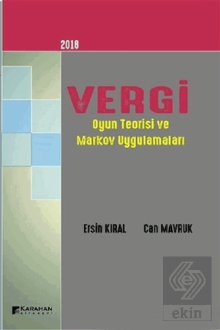2018 Vergi Oyun Teorisi ve Markov Uygulamaları