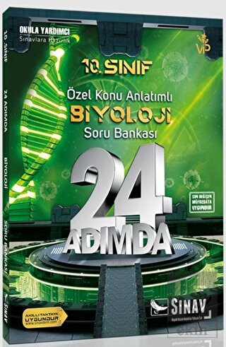 2019 24 Adımda 10. Sınıf Özel Konu Anlatımlı Biyol