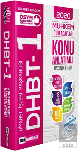 2020 DHBT-1 Muhkem Serisi Tüm Adaylar Konu Anlatım