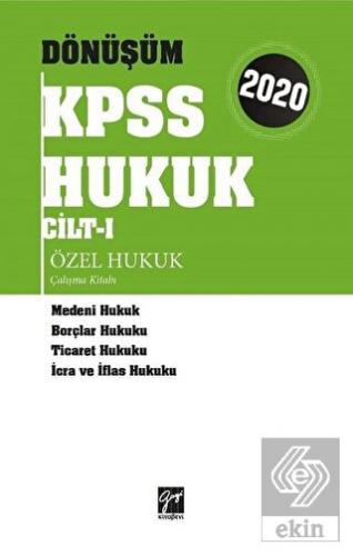 2020 Dönüşüm KPSS Hukuk Cilt 1