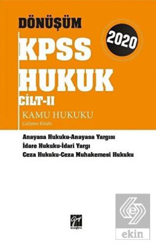 2020 Dönüşüm KPSS Hukuk Cilt 2
