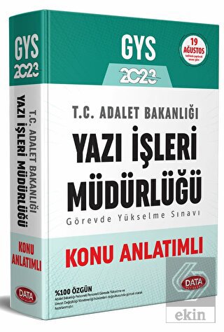 2020 GYS Adalet Bakanlığı Yazı İşleri Müdürlüğü Ha