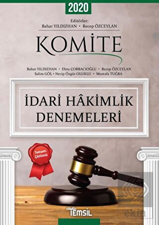 2020 Komite İdari Hakimlik Denemeleri Tamamı Çözüm