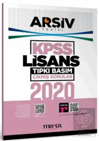 2020 KPSS Lisans Arşiv Serisi Tıpkı Basım Çıkmış Sorular