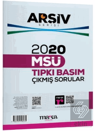 2020 MSÜ Çıkmış Sorular Tamamı Video Çözümlü