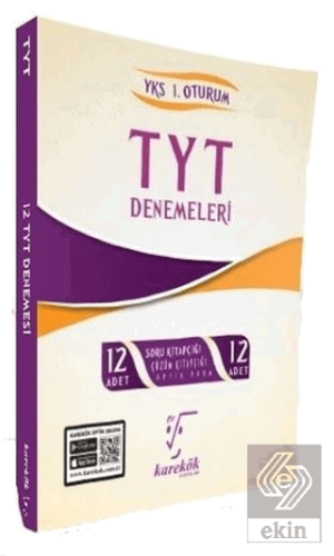 2020 TYT 12\'li Çözümlü Deneme Seti