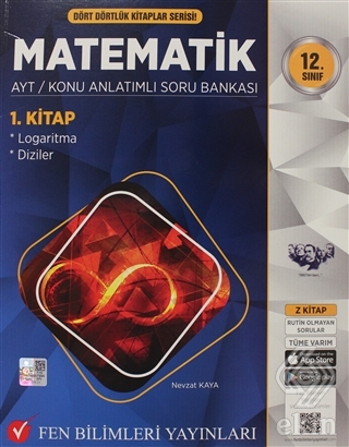 2021 12. Sınıf Dört Dörtlük Kitaplar Serisi Matema