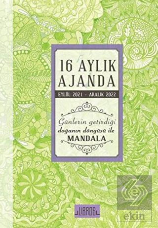 2021-2022 16 Aylık Ajanda