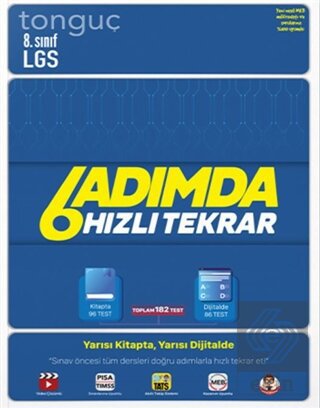 2021 8. Sınıf LGS 6 Adımda Hızlı Tekrar