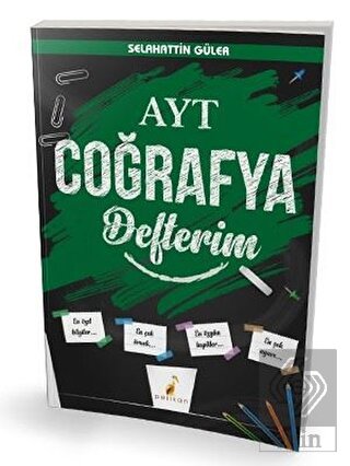 2021 AYT Coğrafya Defterim