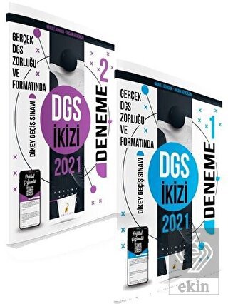 2021 DGS İkizi 2 Özgün Deneme Sınavı Dijital Çözüm
