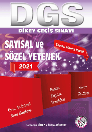 2021 DGS Sayısal ve Sözel Yetenek Konu Anlatımlı S