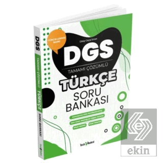 DGS Türkçe Tamamı Çözümlü Soru Bankası