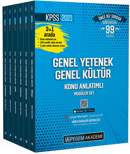 2021 KPSS Genel Yetenek Genel Kültür Video Destekl