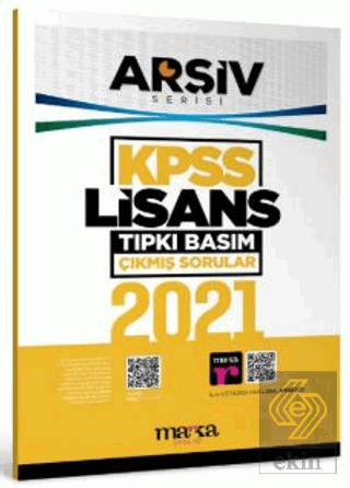 2021 KPSS Lisans Arşiv Serisi Tıpkı Basım Çıkmış Sorular Kollektif Mar
