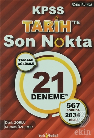 2021 KPSS Tamamı Çözümlü Son Nokta 21 Deneme