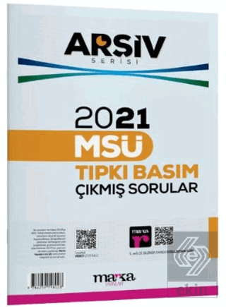 2021 MSÜ Çıkmış Sorular Tamamı Video Çözümlü