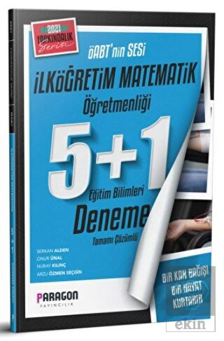 2021 ÖABT İlköğretim Matematik 5+1 Çözümlü Deneme