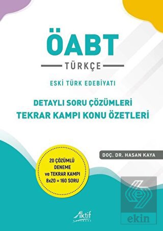 2021 ÖABT Türkçe Detaylı Soru Çözümleri Tekrar Kam