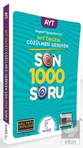 2021 Sözel Öğrencileri İçin AYT Öncesi Çözülmesi G
