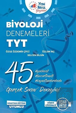 2021 TYT Biyoloji Denemeleri 45 Gerçek Sınav Deney