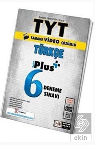 2021 TYT Türkçe 6 Plus Video Çözümlü Deneme