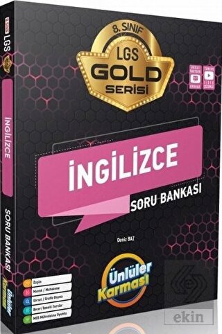 2022 8. Sınıf LGS İngilizce Gold Serisi Soru Banka