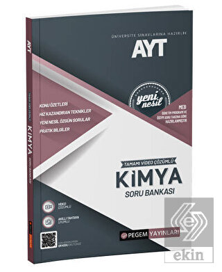 2022 AYT Kimya Soru Bankası