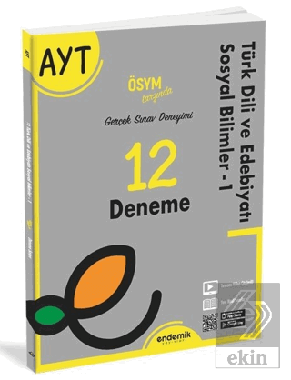 Ayt Edebiyat Sosyal Bilimler 12 Deneme