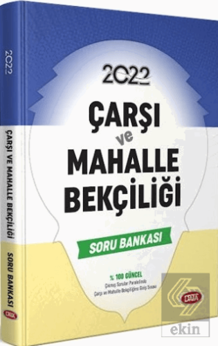2022 Çarşı Ve Mahalle Bekçiliği Soru Bankası