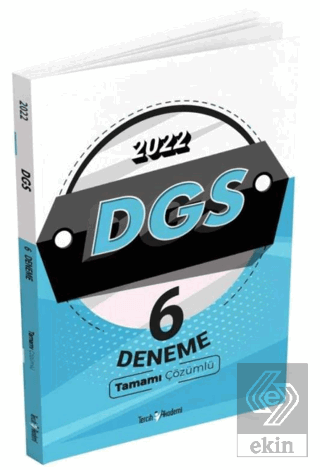 2022 DGS Tamamı Çözümlü 6 Deneme