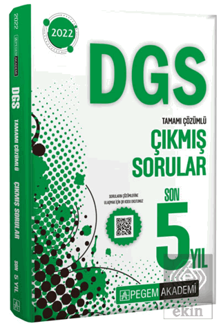 2022 Dgs Tamamı Çözümlü Çıkmış Sorular Son 5 Yıl