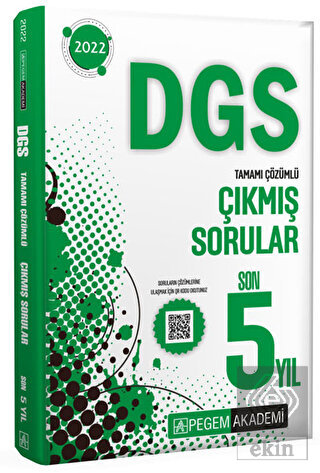 2022 Dgs Tamamı Çözümlü Çıkmış Sorular Son 5 Yıl