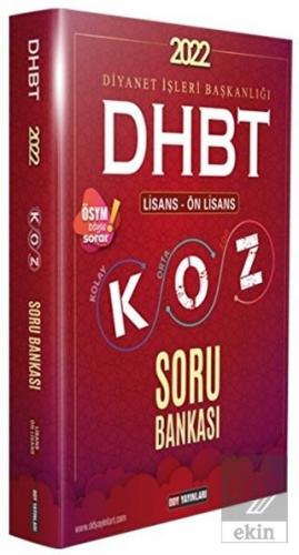 2022 DHBT Koz Lisans Önlisans Soru Bankası