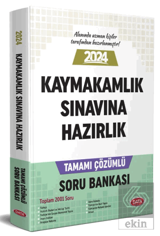 2022 Kaymakamlık Sınavına Hazırlık Tamamı Çözümlü