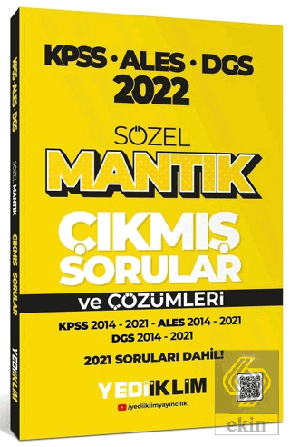 2022 KPSS ALES DGS Sözel Mantık Çıkmış Sorular ve