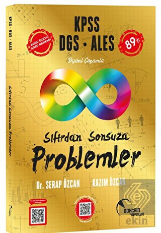 2022 KPSS /DGS/ALES Sıfırdan Sonsuza Problemler Ko