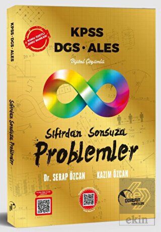 2022 KPSS /DGS/ALES Sıfırdan Sonsuza Problemler Ko